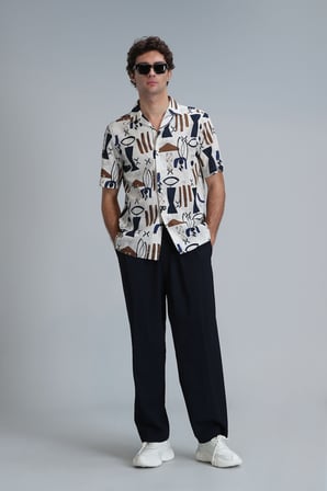 Kardem Erkek Basic Gömlek Comfort Slim Fit Bej