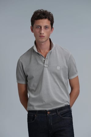 Lufian Erkek Vernon Smart Polo T-Shirt 111040163 Bej