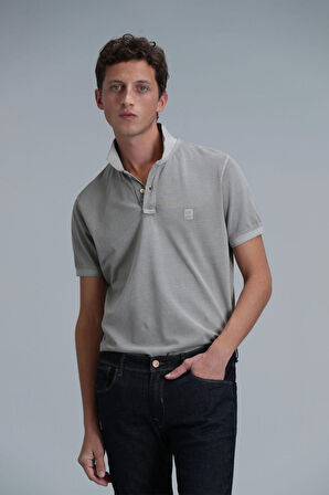 Lufian Erkek Vernon Smart Polo T-Shirt 111040163 Bej