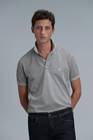 Lufian Erkek Vernon Smart Polo T-Shirt 111040163 Bej