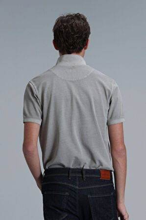 Lufian Erkek Vernon Smart Polo T-Shirt 111040163 Bej