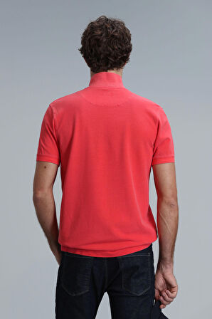 Lufian Erkek Vernon Smart Polo T-Shirt 111040163 Mercan