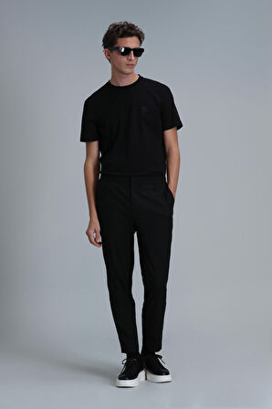 Pablo Modern Grafik T- Shirt Siyah