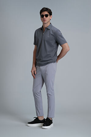 Robert Smart Erkek Polo Tişört Gri