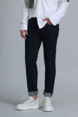 Jack Smart Jean Erkek Pantolon Slim Fit Mavi