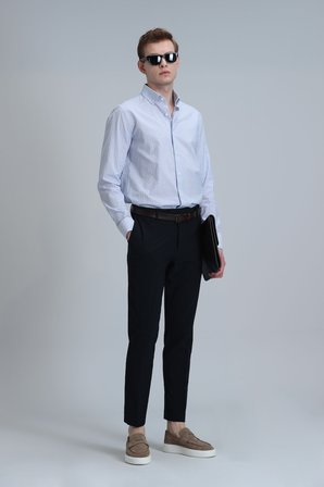 Hery Smart Erkek Chino Pantolon Slim Fit Lacivert