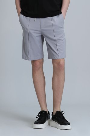 Chrıs Spor Erkek Chino Şort Slim Fit Gri
