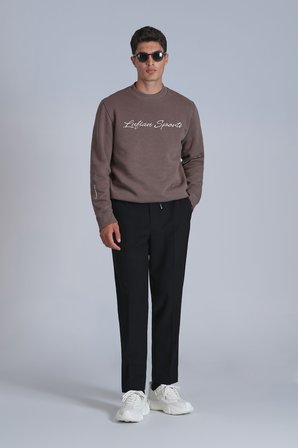 Loved Erkek Sweatshirt Bakır