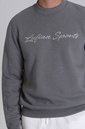 Lufian Erkek Loved Sweatshirt 112030137 Kum