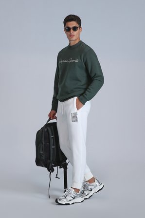 Loved Erkek Sweatshirt Çimen Yeşili