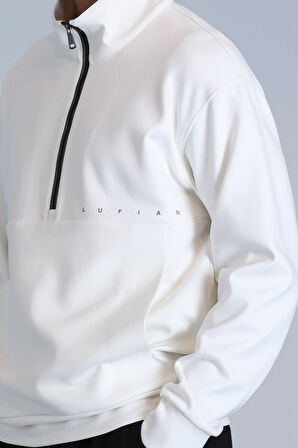 Howe Erkek Sweatshirt Kırık Beyaz