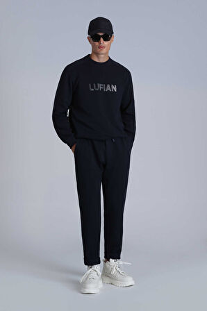 Erkek Luther Sweatshirt - Lacivert | XS