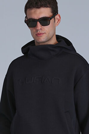 Lufian Erkek Robust Sweatshirt 112030136 Siyah