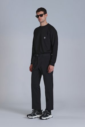 Grant Erkek Sweatshirt Siyah
