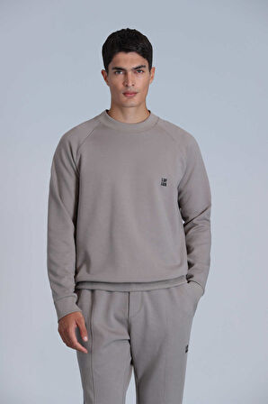 Lufian Erkek Grant Sweatshirt 112030154 Vizon