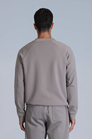 Lufian Erkek Grant Sweatshirt 112030154 Vizon