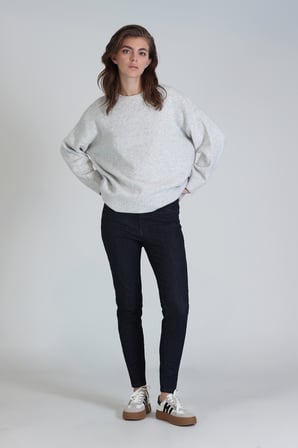 Male Kadın Denim Skınny Fıt Lacivert