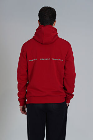 Lufian Erkek Brave Sweatshirt 112030152 Kırmızı