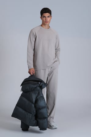 Lınes Erkek Sweatshirt Taş