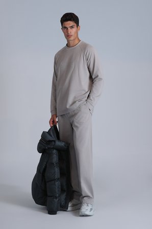 Lınes Erkek Sweatshirt Taş