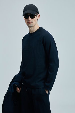 Lınes Erkek Sweatshirt Lacivert