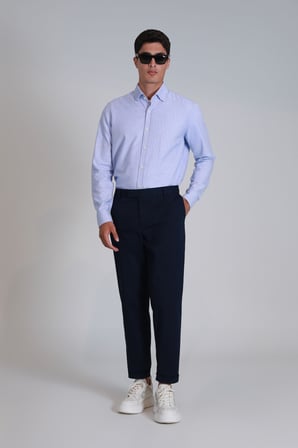 Gabrıel Spor Erkek Chino Pantolon Straight Fit Lacivert