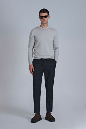 Glen Spor Erkek Chino Pantolon Slim Fit Lacivert