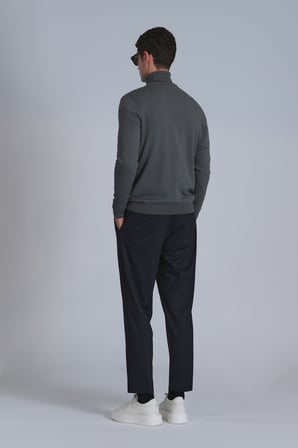 Clos Spor Erkek Chino Pantolon Slim Fit Lacivert