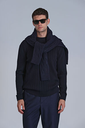 Rıght Erkek Kazak Lacivert