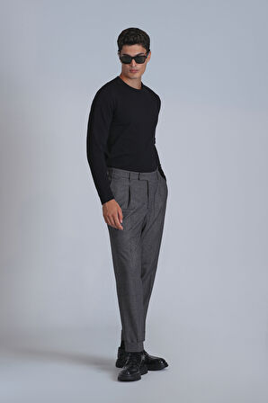 Stell Spor Erkek Chino Pantolon Slim Fit Gri