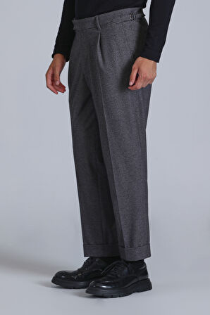 Stell Spor Erkek Chino Pantolon Slim Fit Gri