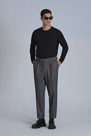 Stell Spor Erkek Chino Pantolon Slim Fit Gri