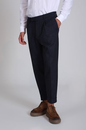 Stell Spor Erkek Chino Pantolon Slim Fit Lacivert