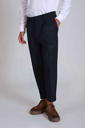 Stell Spor Erkek Chino Pantolon Slim Fit Lacivert