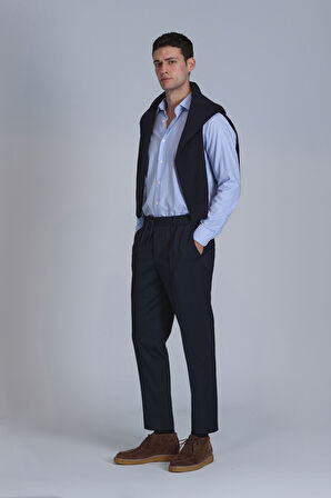 Antoni Spor Erkek Chino Pantolon Slim Fit Lacivert