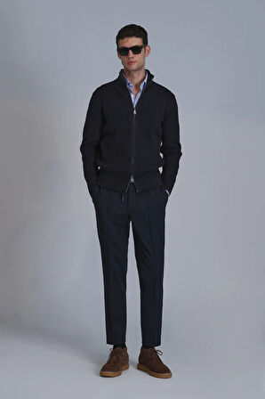 Lufian Antoni Spor Erkek Chino Pantolon Slim Fit Lacivert