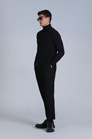 Soıl Erkek Kazak Siyah