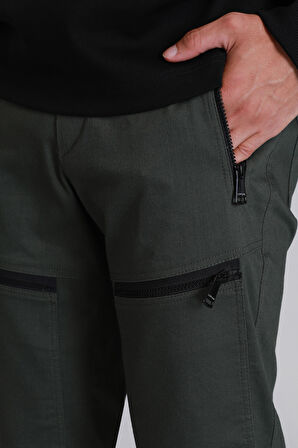 Anatol Spor Erkek Chino Pantolon Slim Fit Yeşil