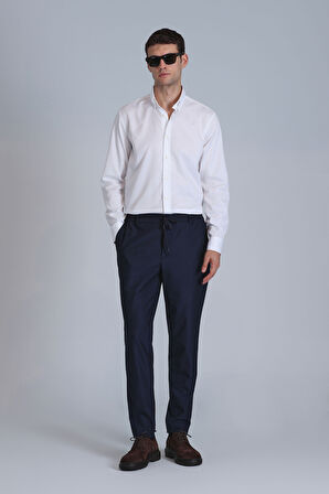 Jakob Erkek Basic Gömlek Slim Fit Beyaz