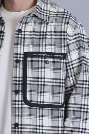 Hard Erkek Basic Gömlek Slim Fit Lacivert