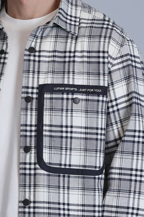 Hard Erkek Basic Gömlek Slim Fit Lacivert