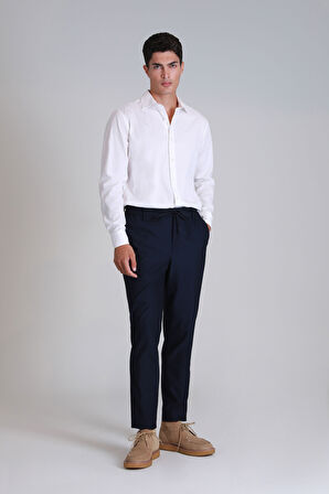 Erkek Ferla Basic Gömlek Slim Fit - Beyaz | XL