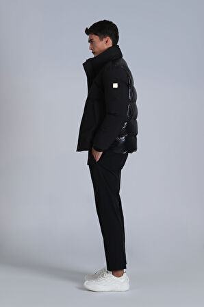 Andor Kaz Tüyü Erkek Mont Siyah