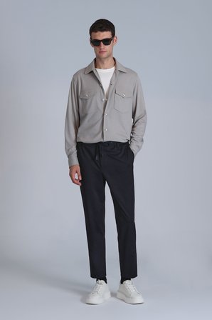 Cameron Erkek Basic Gömlek Slim Fit Bej