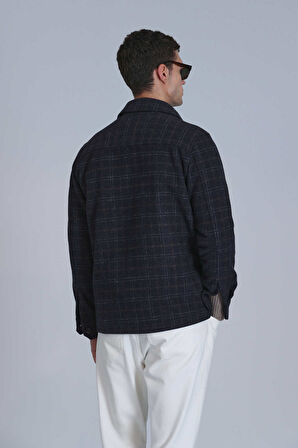 Lufian Erkek Focus Basic Slim Fit Gömlek 112010661 Antrasit