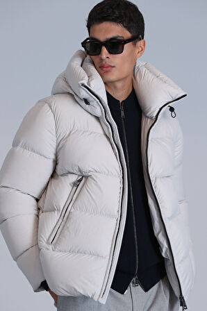 Lufian Erkek Tommy Kaz Tüyü Mont 112120230 Taş