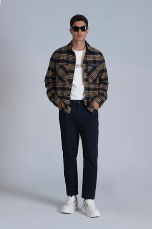 Helt Spor Erkek Chino Pantolon Slim Fit Lacivert