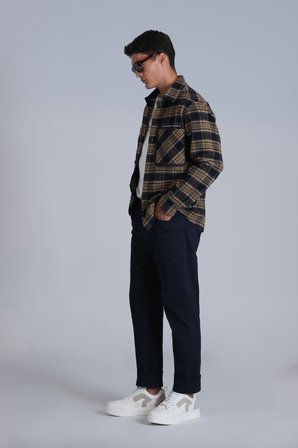 Helt Spor Erkek Chino Pantolon Slim Fit Lacivert