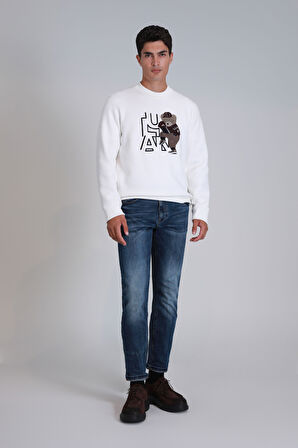 Bert Smart Jean Erkek Pantolon Slim Fit Mavi