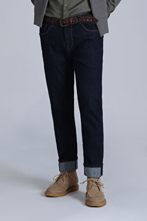 Grant Smart Jean Erkek Pantolon Slim Fit Mavi